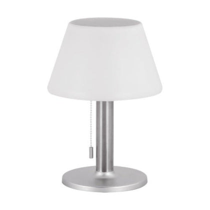 White IP44 Table Lamp 2W Neutral White 4000K Stainless Steel