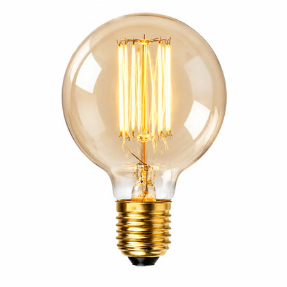 G80 Filament Bulb E27 40W Warm White