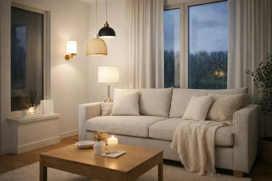 Living Room Lighting Ireland: How to Layer Light Like a Pro