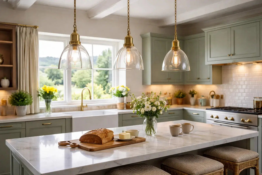 Pendant Lights for a Kitchen Island in Ireland 2026: Height, Number and Style Sorted