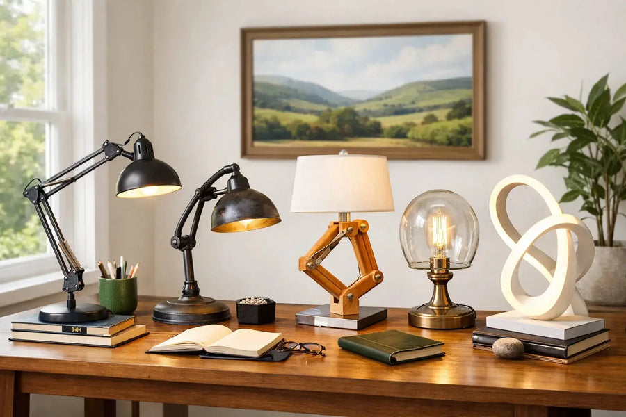 5 Desk Lamp Styles That Add Instant Charm to a Home Office or Study