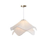 Japandi Wavy Fabric LED Pendant Light