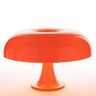 Vintage Orange Desk Lamp Mushroom Shape Acrylic Shade E27 Max 40W
