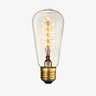 Vintage Spiral Filament Bulb ST64 E27 40W Warm White