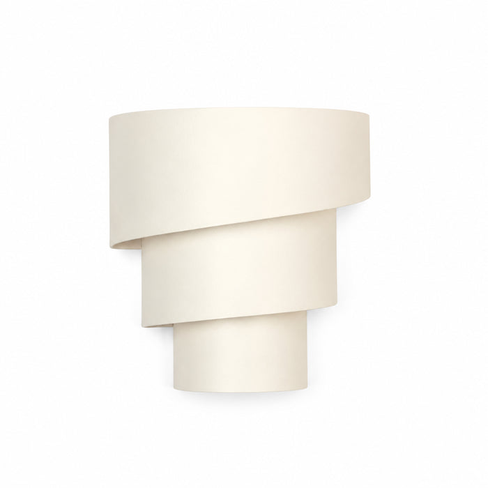 White Iron E27 Up and Down Wall Light