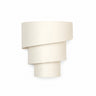 White Iron E27 Up and Down Wall Light