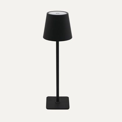 Black Rechargeable Touch Table Lamp 3W CCT 3000K 4000K 6500K