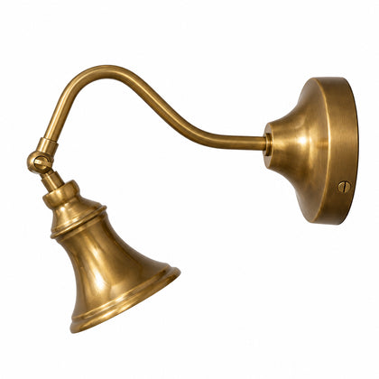 Copper Wall Light – E14 with Knob Switch