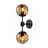 Vintage Glass Globe Wall Light