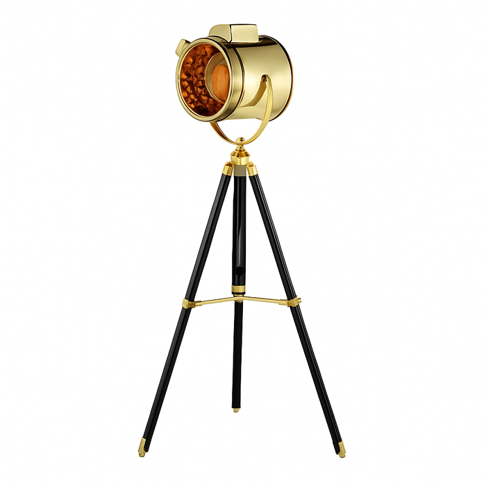 Retro Tripod Spotlight Floor Lamp
