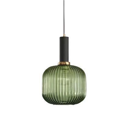 Coloured Blown Glass E27 Pendant Light