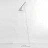 White Industrial Style Floor Lamp Thermolacquered Metal E27 160 cm