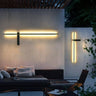 Linea — Black LED Wall Bar, IP65, Motion Sensor
