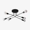 Retro Multi-Light Metal Ceiling Light