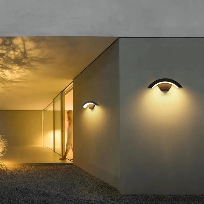 Slim Bar Light Black 18W LED Motion Sensor IP20