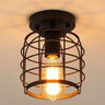 Vintage Industrial Ceiling Light Iron E27 40W 220V 17×25cm