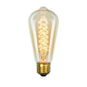 ST64 Edison Vintage Filament Bulb E27 40W Triangle Filament 2700K