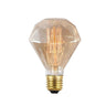 Diamond Filament Bulb E27 40W Tungsten 2700K Vintage Edison