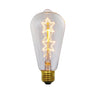 Vintage ST64 Star Filament Bulb E27 40W 2700K