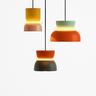 Colourful Stacked Pendant Light — Makazon Shapes, E27, 6 Colour Combinations