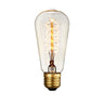 Vintage Spiral Filament Bulb ST64 E27 40W Warm White