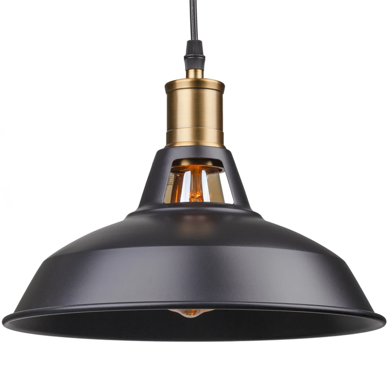 Chic Black Industrial Pendant Light
