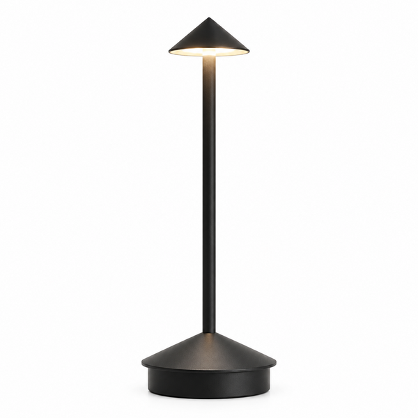 Rechargeable Conical LED Table Lamp