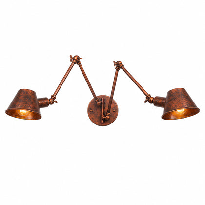 Copper Industrial Wall Light