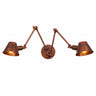Copper Industrial Wall Light