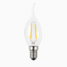 C35L Torpedo Candle LED Filament Bulb E14 2W–8W Warm & Cool White