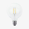 G95 LED Filament Globe Bulb E27 2W–8W Warm & Cool White