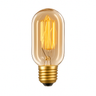 Vintage Filament Tube Bulb T45 E27 40W Warm White
