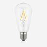 ST64 LED Filament Bulb E27 2W–8W Warm & Cool White