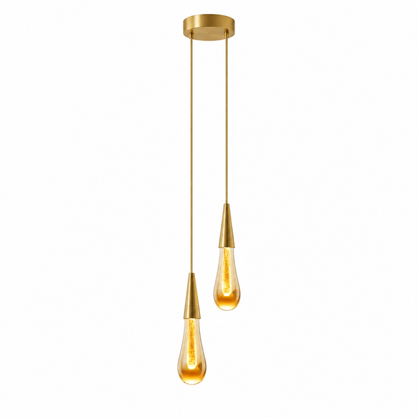 Crystal Droplet E14 Pendant Light