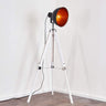 Projo Industrial Cinema Floor Lamp White Base E27