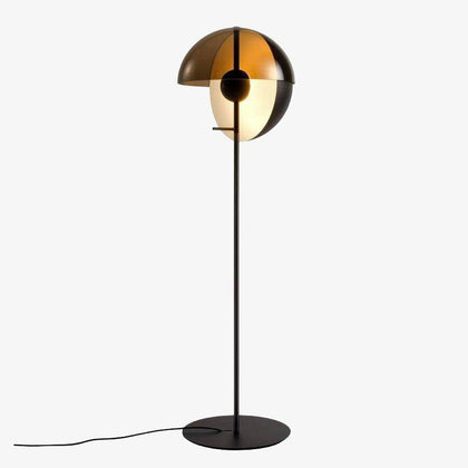 Iron Globe Floor Lamp