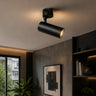 Industrial LED Ceiling Spotlight Black 7W 3000K 4000K IP20