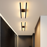 Warren Industrial LED Light Bar Ceiling Light — Black, White or Gold