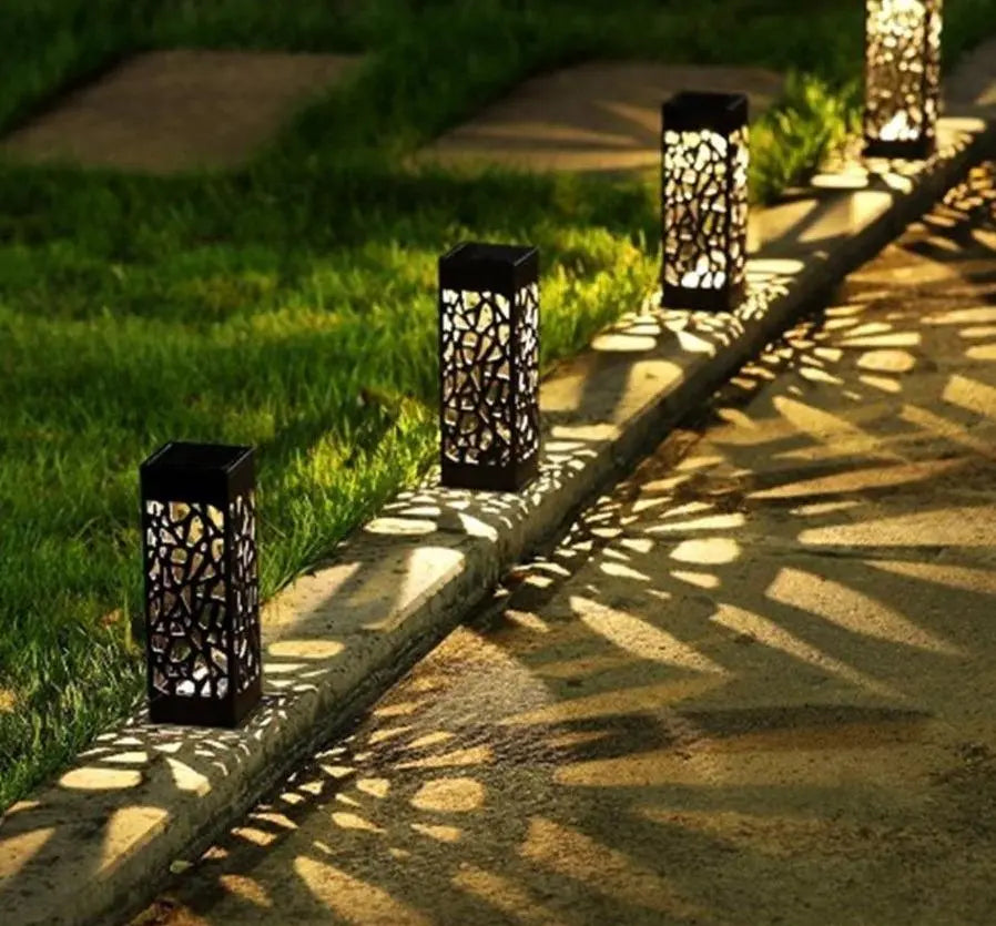Moroccan Outdoor Solar Lights