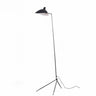 Industrial Multi-Arm Floor Lamp, Black Iron, 1 or 3 Lamps