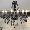 Modern Retro Crystal Drop Chandelier