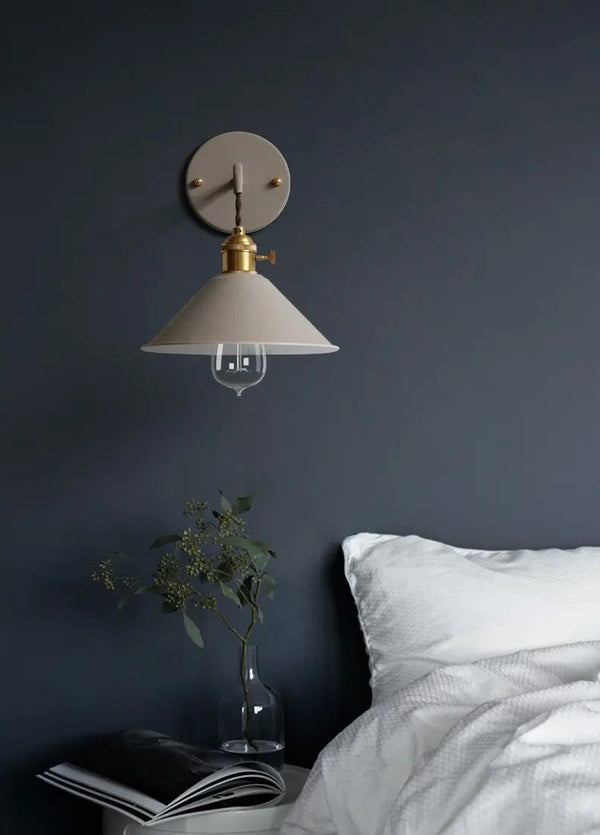 Vintage Wall Light Iron E27 7 Colours IP20