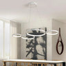Art Deco LED Pendant Light Acrylic Aluminium IP44