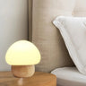 Mushroom Table Lamp Wood Silicone USB RGB LED Colour-Changing