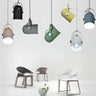 Nordic Pendant Light Aluminium E27 7 Colours