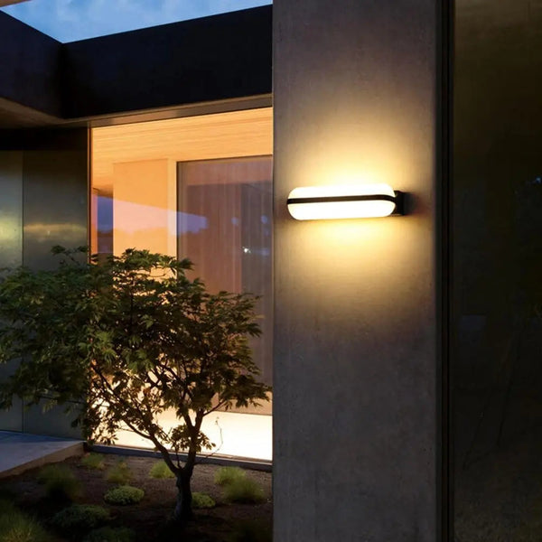 Waterproof LED Outdoor Wall Light IP65 — One-Sided or Double-Sided, Warm or Cool White