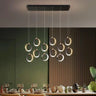 Multi-Head Linear Pendant Light LED Dimmable 5 to 12 Heads