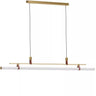 Linear LED Tube Pendant Light G4 Black Gold S M L