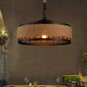 Industrial Vintage Pendant Light Black Aluminium E27