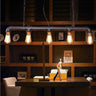 Industrial Pipe Pendant Light 5 Bulbs Vintage